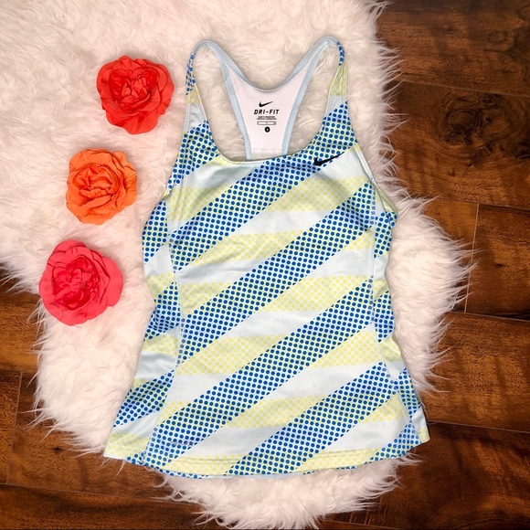 Nike Tops - Nike Dri-Fit Dots Racerback Tank.